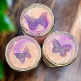 Bubble Whip - 'Peachy Butterfly' - (Soap | Shaving cream | Bubble Bath)