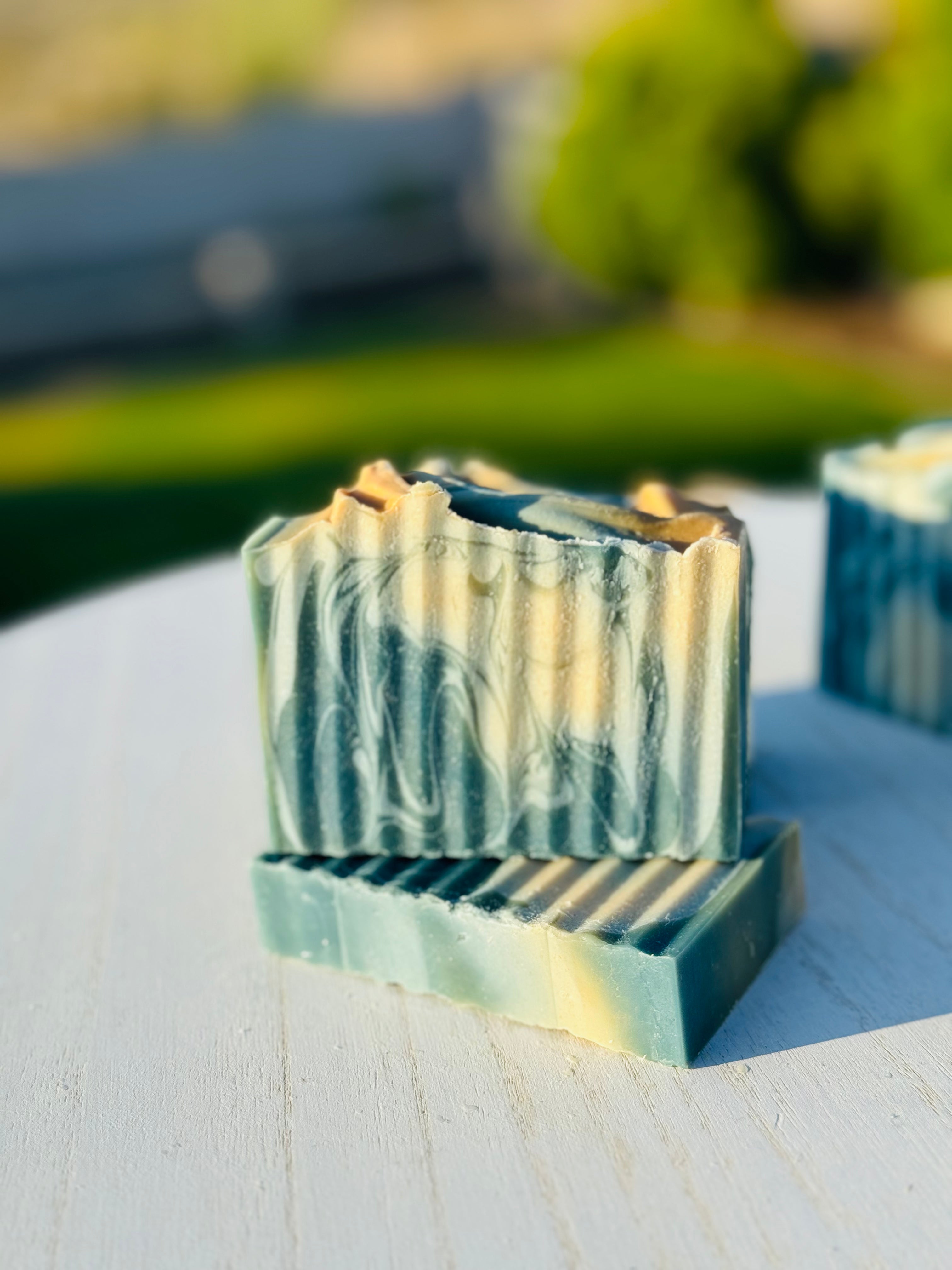 Sapphire (100% Goat Milk soap - Blue tansy Essential oil)